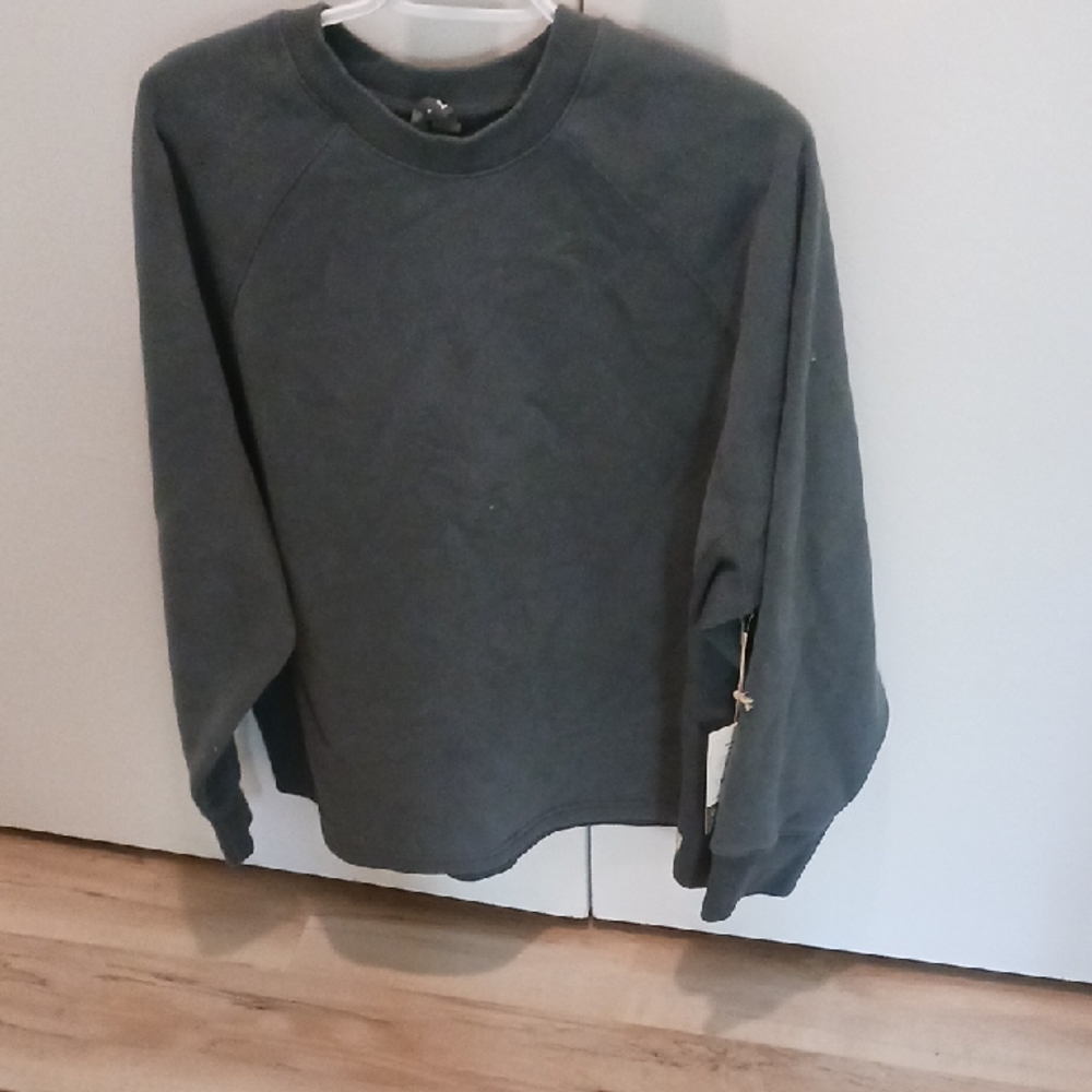 Vuori Restore Oversized Crew in Lake Blue